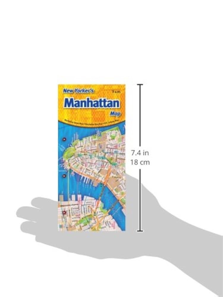 New Yorker's Manhattan Map: Opus Publishing: 9780972966603